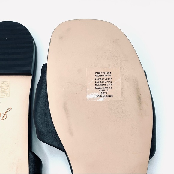 NWOT J Crew Knotted Slide Sandal Black 9 - Picture 6 of 10